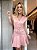 Vestido Curto Suede Era Rosa - Imagem 1