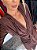 Vestido Longo Tave Marrom - Imagem 5