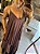 Vestido Longo Corrente Thassia Marrom - Imagem 4