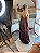 Vestido Longo Corrente Thassia Marrom - Imagem 6
