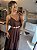 Vestido Longo Corrente Thassia Marrom - Imagem 9