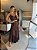 Vestido Longo Corrente Thassia Marrom - Imagem 5