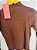 Blusa Strong Gola Mari Marrom - Imagem 3