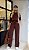 Conjunto Cloe Manga Longa Marrom - Imagem 1