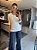 Blusa Alongada Allure Branco - Imagem 1