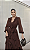 Vestido Longo Paris Marrom - Imagem 3