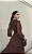 Vestido Longo Paris Marrom - Imagem 4