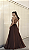 Vestido Longo Aurora Marrom - Imagem 2