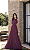 Vestido Longo Aurora Uva - Imagem 1