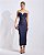 Vestido Midi Tomara Que Caia Duda Azul Marinho - Imagem 5