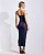 Vestido Midi Tomara Que Caia Duda Azul Marinho - Imagem 6