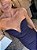 Vestido Midi Tomara Que Caia Duda Azul Marinho - Imagem 3
