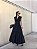 Vestido Pesponto Luca Preto - Imagem 1
