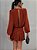 Vestido Curto Atenas Terracota - Imagem 4