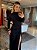 Vestido Fenda Longo Strong Fabri Preto - Imagem 6