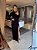 Vestido Fenda Longo Strong Fabri Preto - Imagem 5