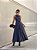 Vestido Longuete Courino Astana Azul - Imagem 1