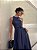 Vestido Longuete Courino Astana Azul - Imagem 5
