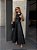 Vestido Longuete Courino Astana Preto - Imagem 1