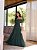 Vestido Longo Ombre Verde Militar - Imagem 1