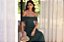 Vestido Longo Ombre Verde Militar - Imagem 3