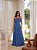 Vestido Longo Ombre Azul - Imagem 7