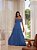 Vestido Longo Ombre Azul - Imagem 1