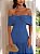 Vestido Longo Ombre Azul - Imagem 5