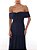 Vestido Longo Ombre Azul Marinho - Imagem 3