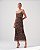 Vestido Midi Microtule Animal Print Mari - Imagem 9