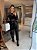 Blusa Renda Brilho Preto - Imagem 5