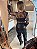 Blusa Renda Brilho Preto - Imagem 6