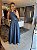 Vestido Longuete Courino Astana Azul Jeans - Imagem 8