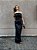 Vestido Midi Couro Tammy Preto - Imagem 5