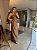 Vestido Midi Couro Tammy Caramelo - Imagem 8