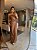 Vestido Midi Couro Tammy Caramelo - Imagem 6