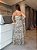 Vestido Longo Animal Print Creme - Imagem 4