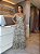 Vestido Longo Animal Print Creme - Imagem 6