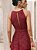 Vestido Midi Jac Marsala - Imagem 6