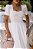 Vestido Midi Lika Branco - Imagem 7