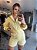 Conjunto Linho Aviamento Lucy Amarelo - Imagem 1