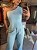Blusa Assimetrica Choe Vanessa Azul - Imagem 1
