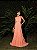 Vestido Longo Suzi Salmão - Imagem 1