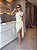 Vestido Midi Fenda Manuela Amarelo - Imagem 5