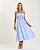 Vestido Midi Fiorena Azul - Imagem 4