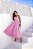 Vestido Midi Bella Laço Rosa - Imagem 1