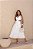Vestido Midi Jolie de Viscolinho Off - Imagem 1