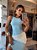 Vestido Longo Mor Azul Bebe - Imagem 6