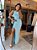 Vestido Longo Mor Azul Bebe - Imagem 4
