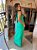 Vestido Longo Mor Verde Bandeira - Imagem 2